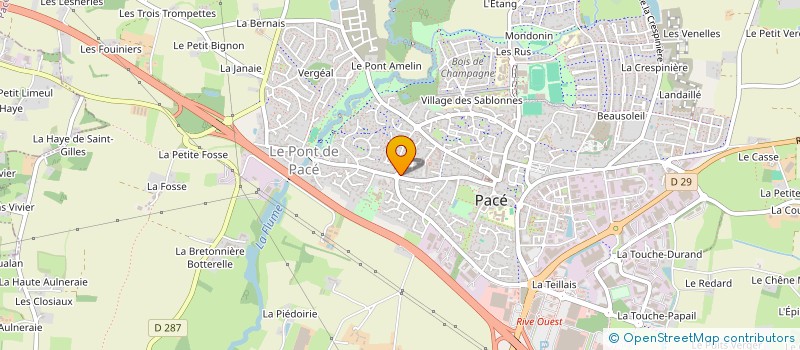 localisation de l'entreprise MONSIEUR TANGUY POIRIER à PACE