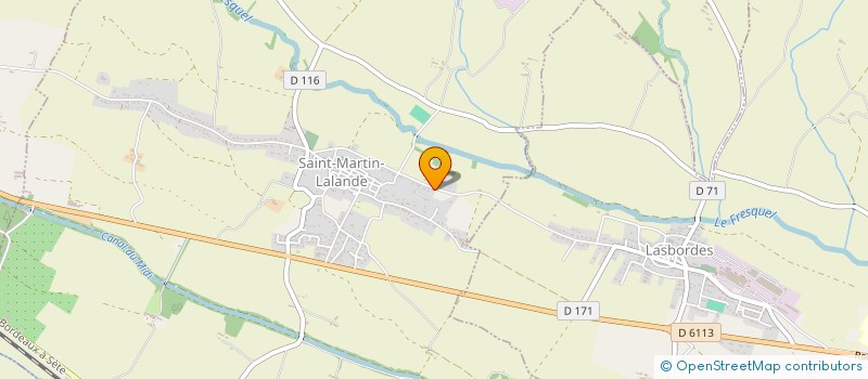 localisation de l'entreprise MONSIEUR TANGUY PRIZZON  SAINT-MARTIN-LALANDE