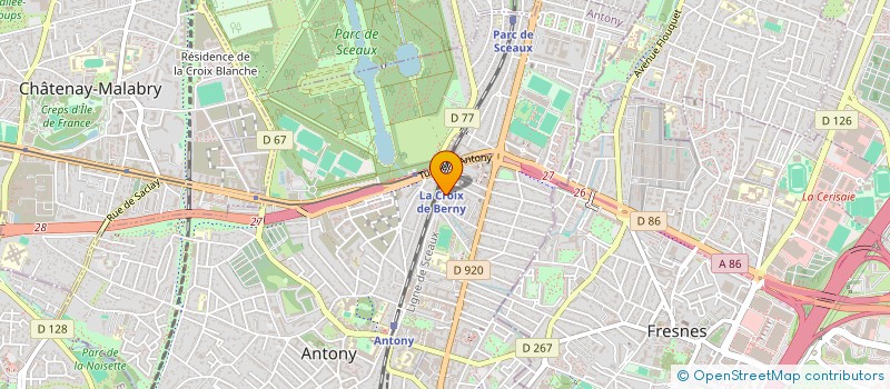 localisation de l'entreprise MONSIEUR TANGUY RAOUL à ANTONY
