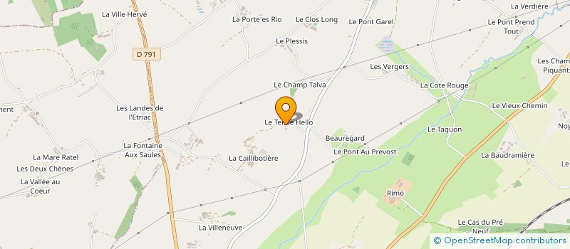 localisation de l'entreprise MONSIEUR TANGUY ROUXEL  LAMBALLE-ARMOR