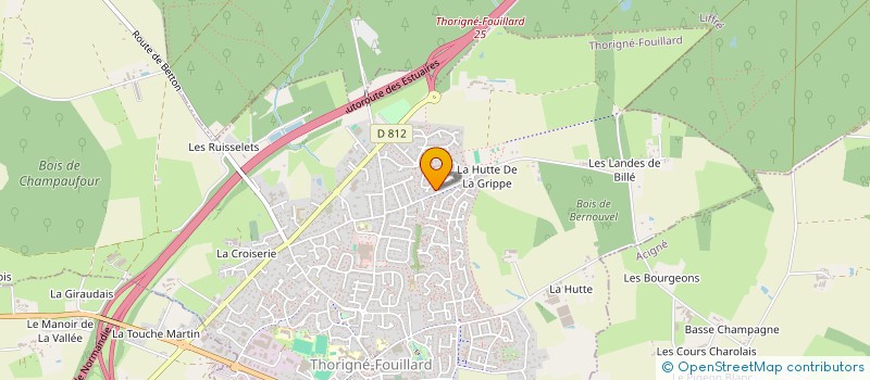 localisation de l'entreprise MONSIEUR TANGUY ROUXEL à THORIGNE-FOUILLARD