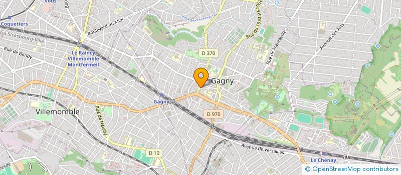 localisation de l'entreprise MONSIEUR TANGUY ROUXEL à GAGNY