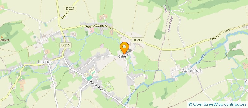 localisation de l'entreprise MONSIEUR TANGUY SAINT-MAXENT  LICQUES