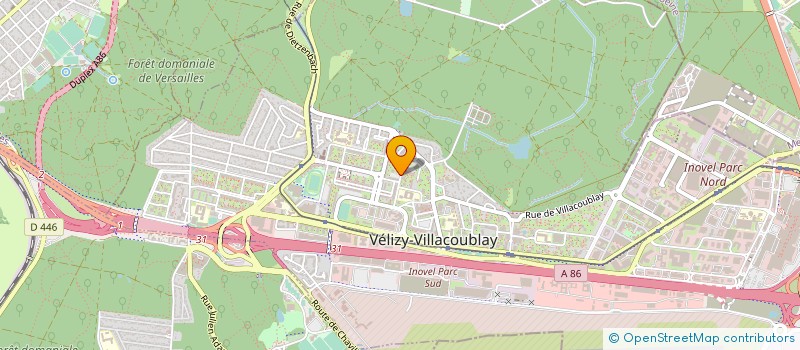 localisation de l'entreprise MONSIEUR TANGUY SAMOLYK à VELIZY-VILLACOUBLAY