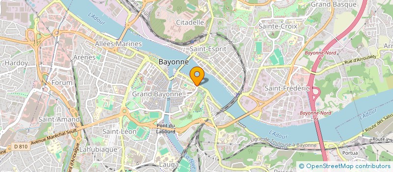 localisation de l'entreprise MONSIEUR TANGUY SAMZUN  BAYONNE
