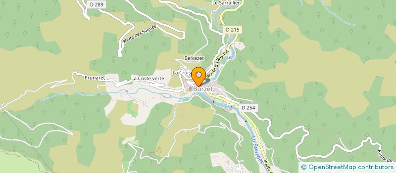 localisation de l'entreprise MONSIEUR TANGUY SANS  BURZET