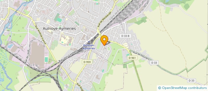 localisation de l'entreprise MONSIEUR TANGUY SCULIER  AULNOYE-AYMERIES