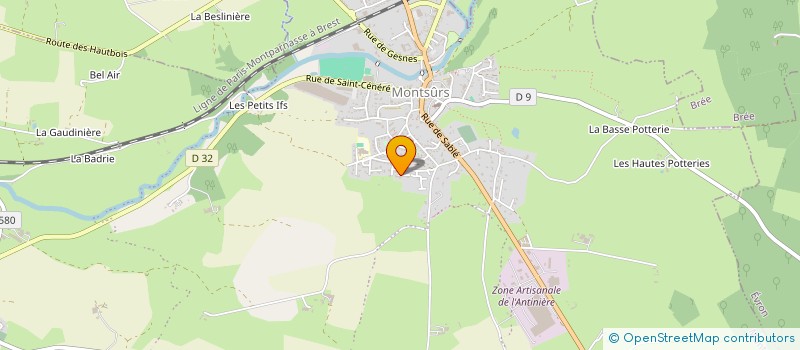 localisation de l'entreprise MONSIEUR TANGUY SEYEUX  MONTSURS