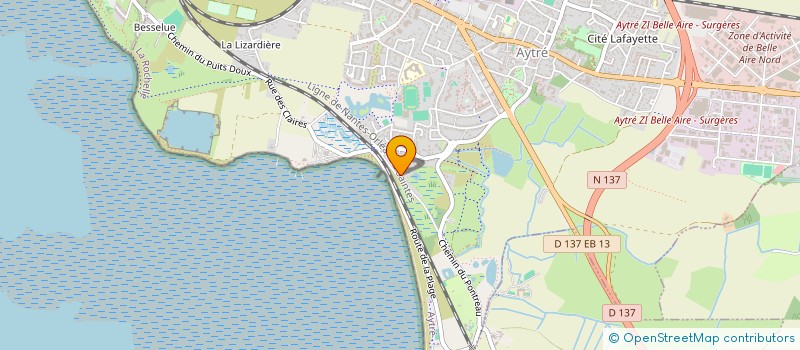 localisation de l'entreprise MONSIEUR TANGUY SIBER  AYTRE