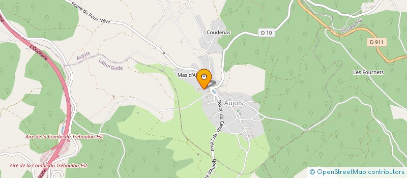 localisation de l'entreprise MONSIEUR TANGUY STEINMETZ  AUJOLS