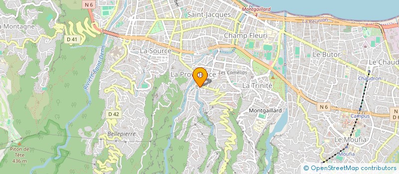 localisation de l'entreprise MONSIEUR TANGUY TECHER à SAINT-DENIS