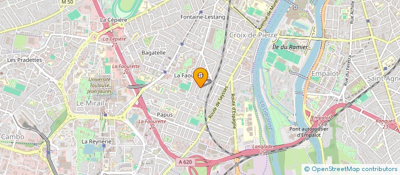 localisation de l'entreprise MONSIEUR TANGUY TOULAIN  TOULOUSE