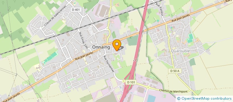 localisation de l'entreprise MONSIEUR TANGUY VALIN  ONNAING