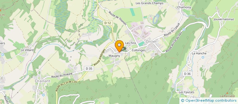 localisation de l'entreprise MONSIEUR TANGUY VIEILLARD à DRAILLANT