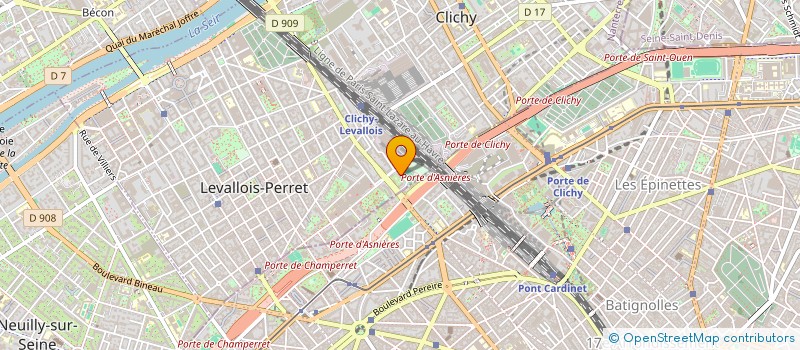 localisation de l'entreprise MONSIEUR TANGUY WENDERBECQ à LEVALLOIS-PERRET