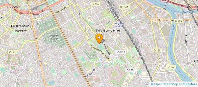 localisation de l'entreprise MONSIEUR TANGUY YU à IVRY-SUR-SEINE
