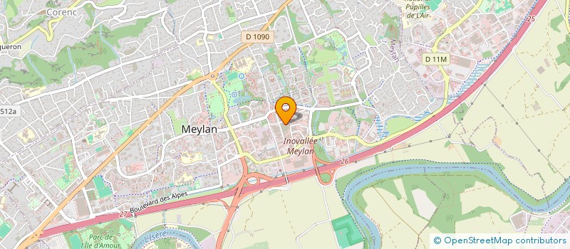 localisation de l'entreprise MONSIEUR TANHERYS BALEYGUIER  MEYLAN