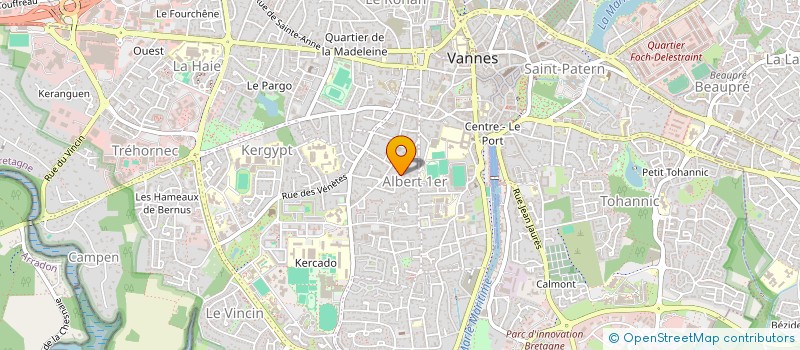 localisation de l'entreprise MONSIEUR TANI VILI à VANNES