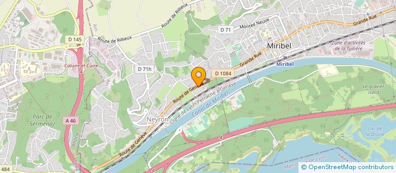localisation de l'entreprise MONSIEUR TANIEL DEKERMANDJIAN à SAINT-MAURICE-DE-BEYNOST