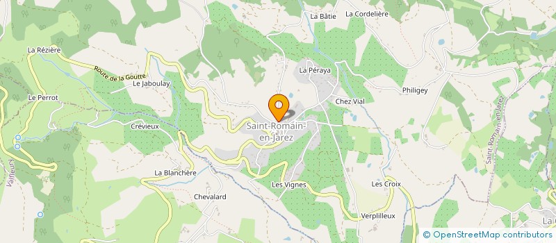 localisation de l'entreprise MONSIEUR TANINO REINA  SAINT-ROMAIN-EN-JAREZ