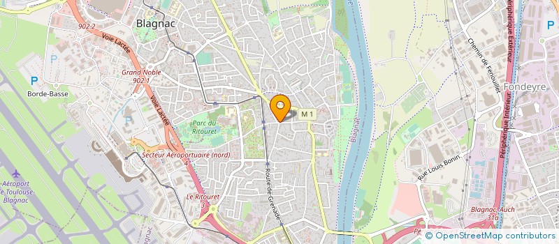 localisation de l'entreprise MONSIEUR TANMAY MANDAL à BLAGNAC