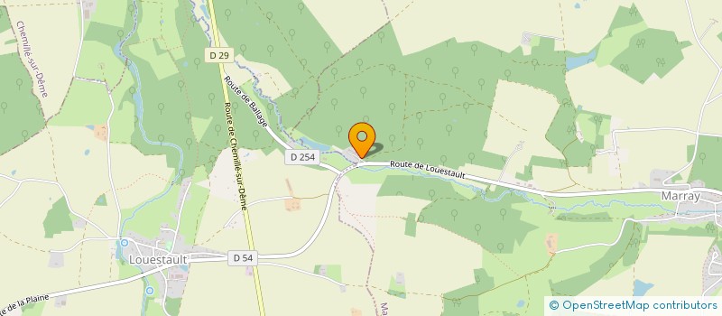 localisation de l'entreprise MONSIEUR TANNEGUY DE GAVELLE  MARRAY