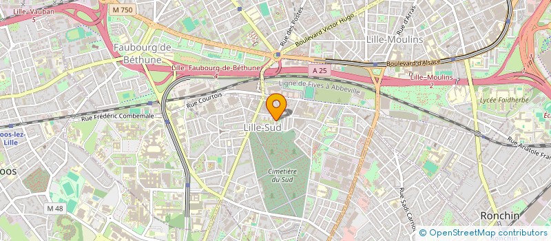 localisation de l'entreprise MONSIEUR TANNNEGUY FOURNIAL à LILLE