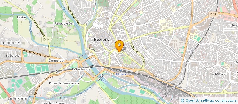 localisation de l'entreprise MONSIEUR TANOR FALL à BEZIERS