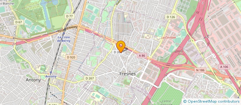 localisation de l'entreprise MONSIEUR TANTELY RAVELOMANANTSOA  FRESNES