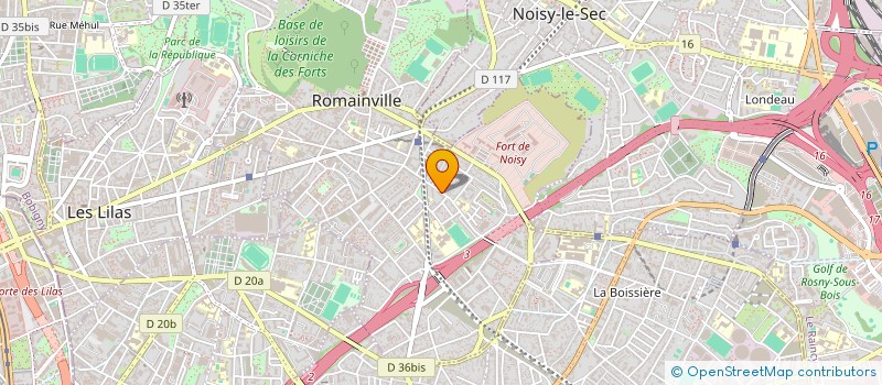 localisation de l'entreprise MONSIEUR TANUJ GERA à ROMAINVILLE