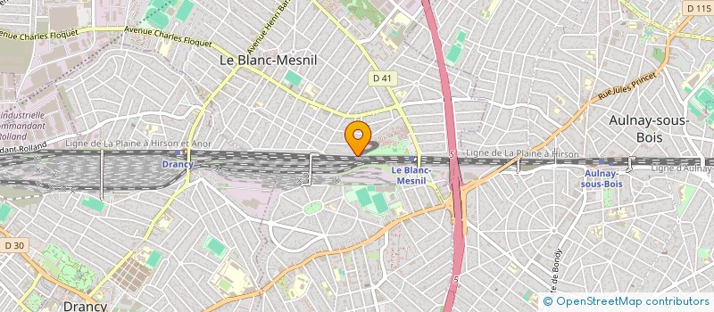 localisation de l'entreprise MONSIEUR TANVIR AHMAD à LE BLANC-MESNIL