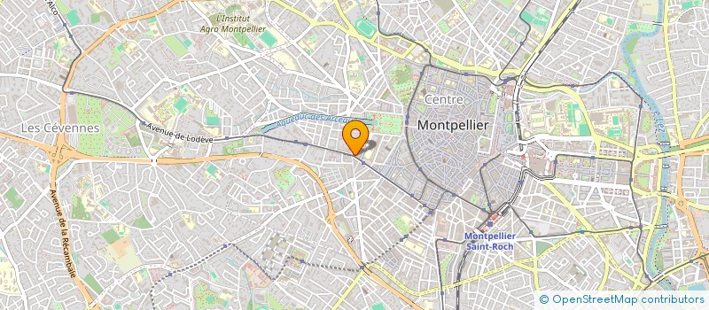 localisation de l'entreprise MONSIEUR TAO AIGLIN  MONTPELLIER