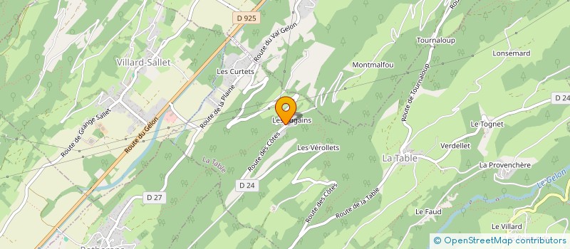 localisation de l'entreprise MONSIEUR TAO BRAISAZ GARACCI  LA TABLE