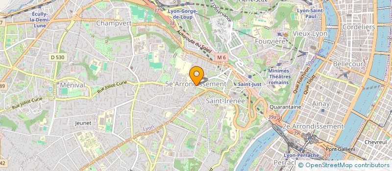 localisation de l'entreprise MONSIEUR TAO CAMIAT à LYON