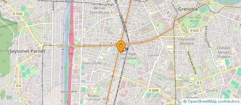 localisation de l'entreprise MONSIEUR TAO GASNIER à GRENOBLE