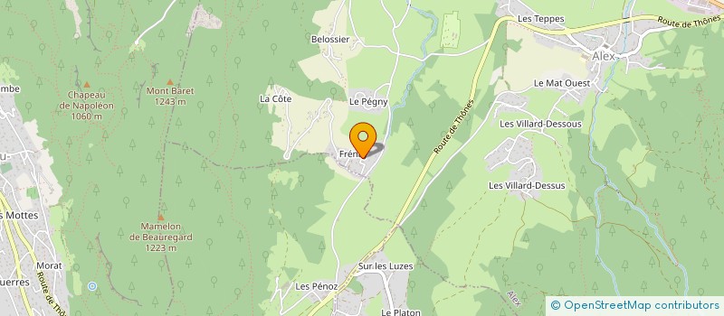 localisation de l'entreprise MONSIEUR TAO GROSJEAN  ALEX