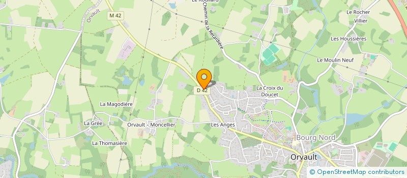 localisation de l'entreprise MONSIEUR TAO NORMAND  ORVAULT