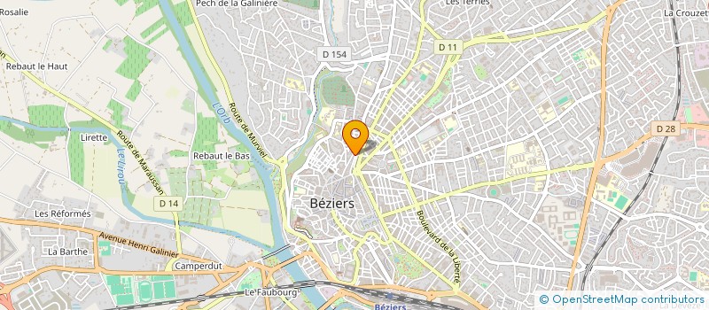 localisation de l'entreprise MONSIEUR TAO TAN à BEZIERS