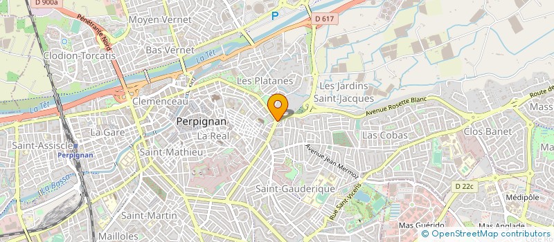 localisation de l'entreprise MONSIEUR TAOUFIK ABID à PERPIGNAN