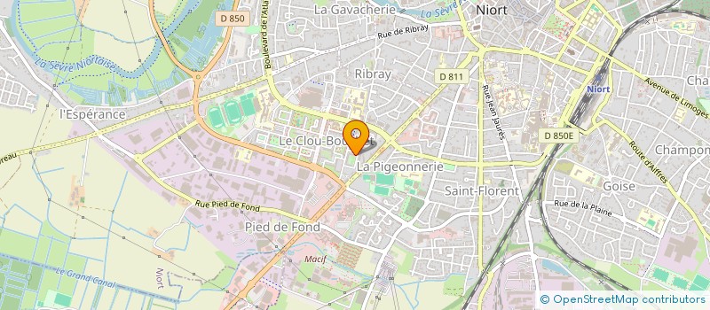 localisation de l'entreprise MONSIEUR TAOUFIK ADIDI  NIORT