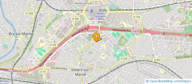 localisation de l'entreprise MONSIEUR TAOUFIK AMEDRAS  VILLIERS-SUR-MARNE