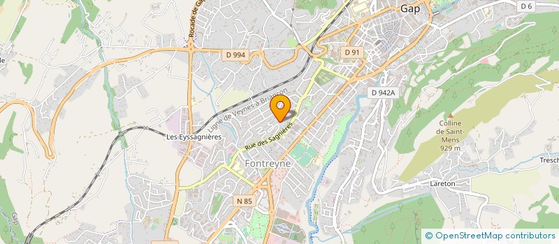 localisation de l'entreprise MONSIEUR TAOUFIK AMRI  GAP