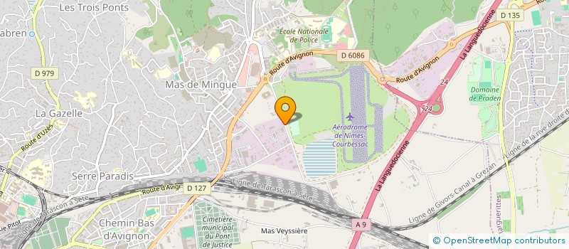 localisation de l'entreprise MONSIEUR TAOUFIK AZZAGNOUNI  NIMES