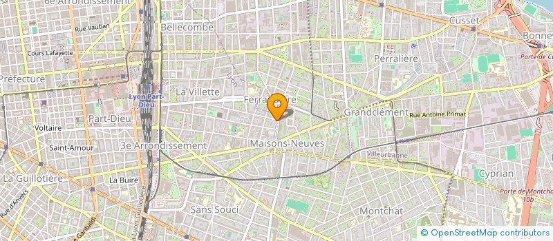 localisation de l'entreprise MONSIEUR TAOUFIK BEN MOUSSA  LYON