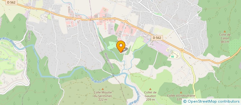 localisation de l'entreprise MONSIEUR TAOUFIK BETTAIEB  MONTAUROUX