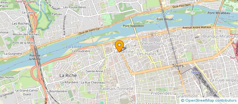 localisation de l'entreprise MONSIEUR TAOUFIK BOUAJAJA à TOURS