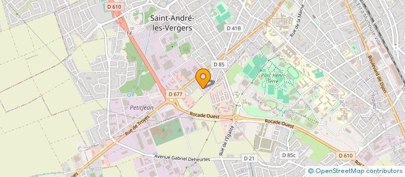 localisation de l'entreprise MONSIEUR TAOUFIK BOUGTIB à SAINT-ANDRE-LES-VERGERS