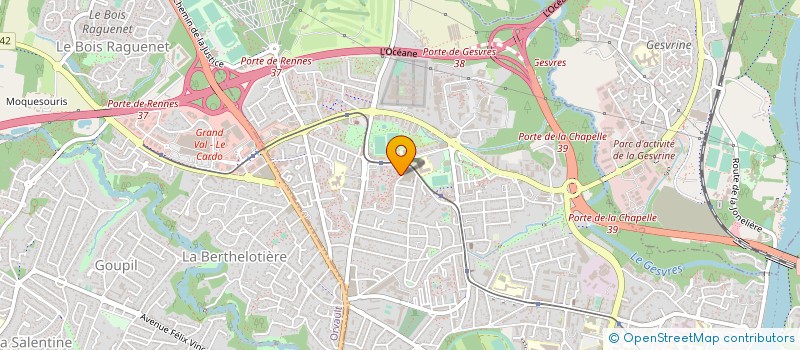 localisation de l'entreprise MONSIEUR TAOUFIK CHRAITI à NANTES