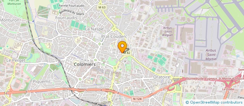 localisation de l'entreprise MONSIEUR TAOUFIK EL AOUAMAD à COLOMIERS