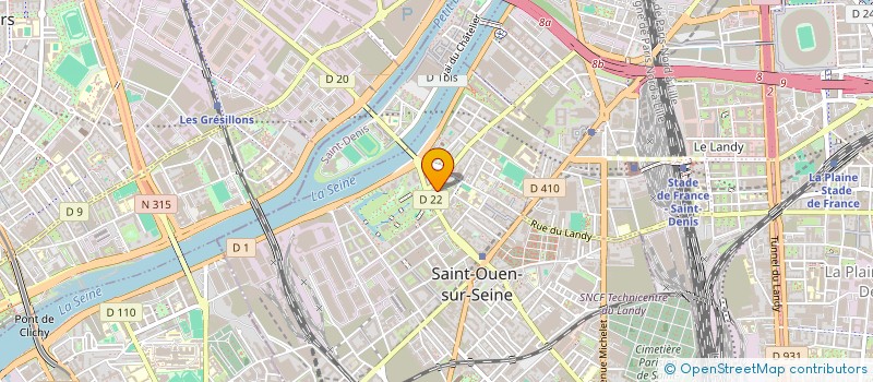 localisation de l'entreprise MONSIEUR TAOUFIK EL MAJDOUB à SAINT-OUEN-SUR-SEINE
